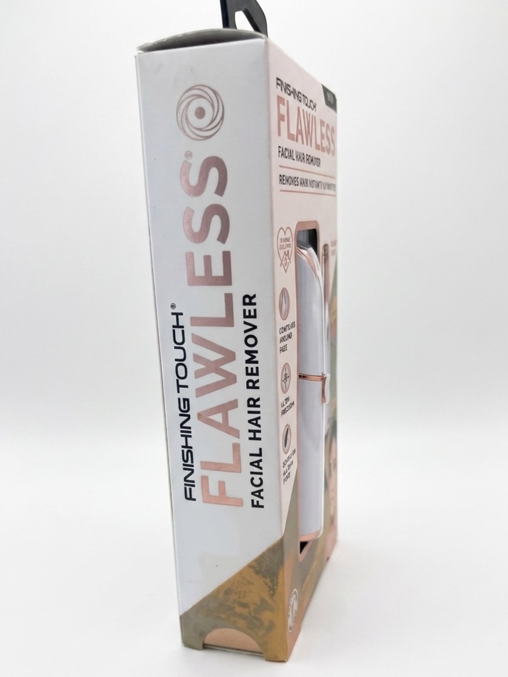 Flawless Finishing Touch Facial Hair Remover 18K Gold Plated - Picture 3 of 3